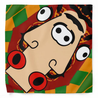 Abstract Faces Bandana