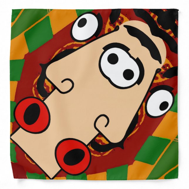 Abstract Faces Bandana (Front)
