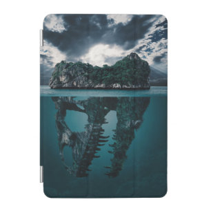 Abstract Fantasy Artistic Island iPad Mini Cover