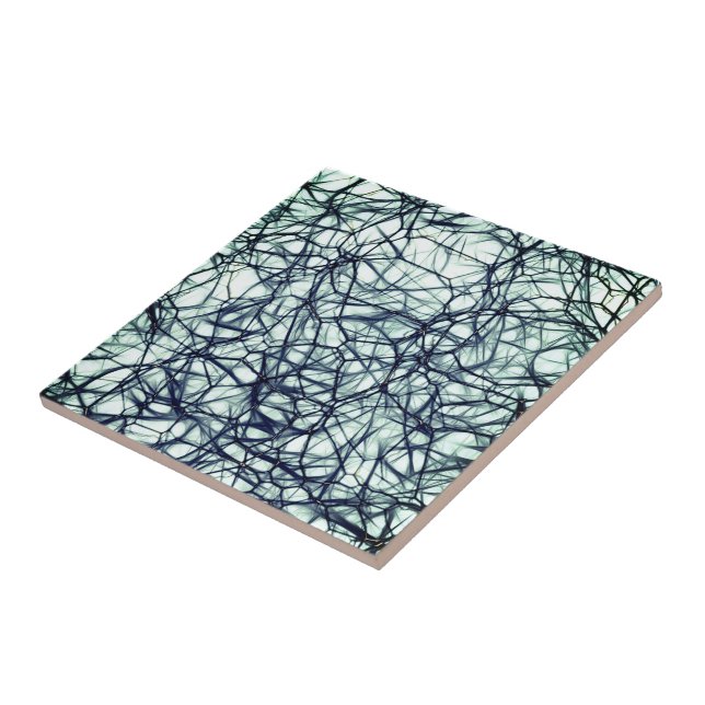 Abstract Fantasy Ceramic Tile (Side)