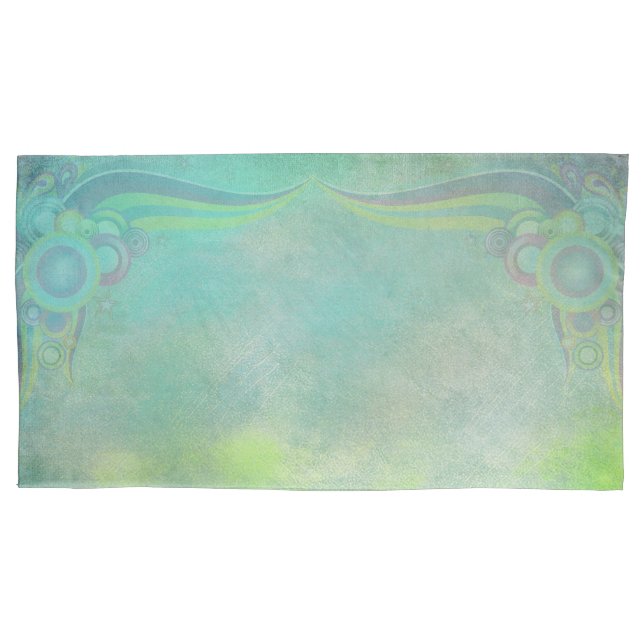 Abstract Fantasy Pillow Case (Front-Left)