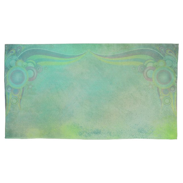 Abstract Fantasy Pillow Case (Front-Left)