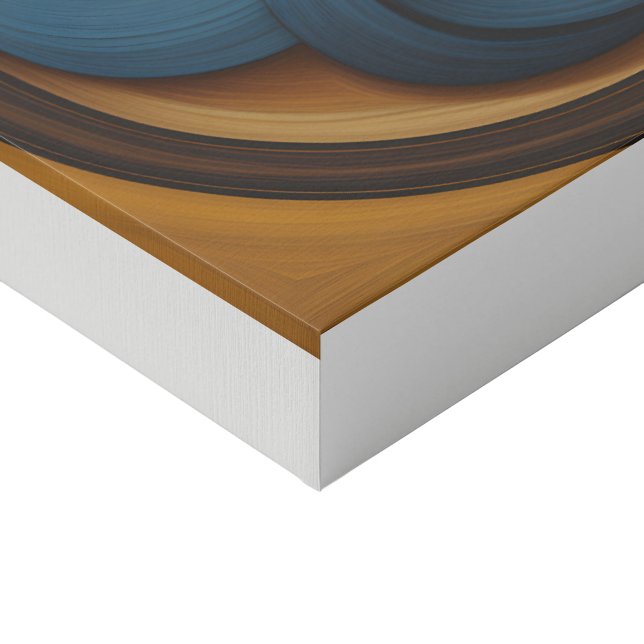 abstract faux canvas print (Corner)