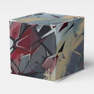 Abstract Favor Boxes