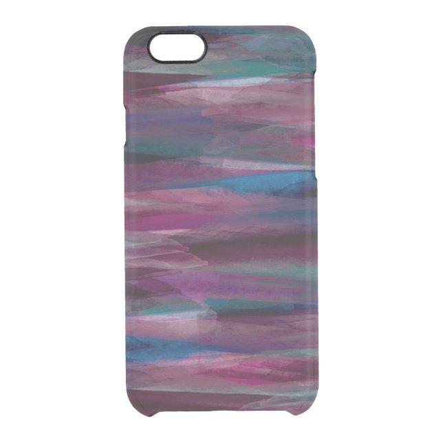 Abstract Feathers iPhone Case (Back)