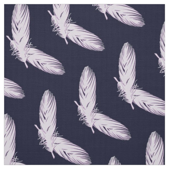 abstract feathers pattern fabric (Swatch)