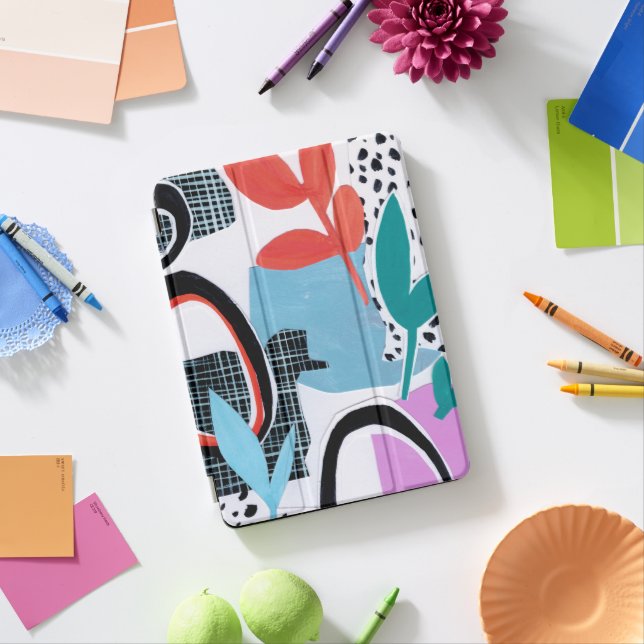 Abstract Field Trip iPad Pro Cover (Desk)