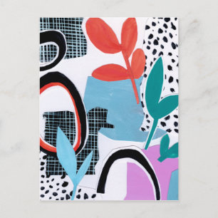 Abstract Field Trip Postcard