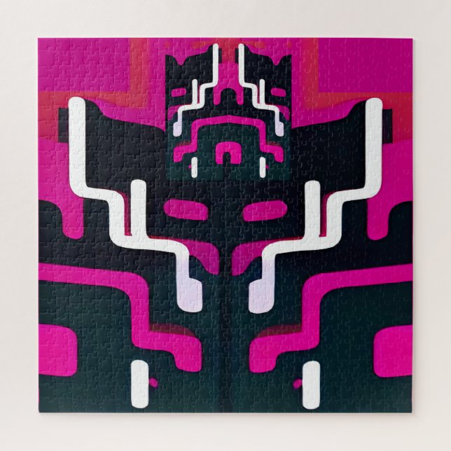 Abstract Fiend - Ken Gage Art Jigsaw Puzzle (Vertical)