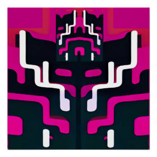 Abstract Fiend - Ken Gage Art Poster
