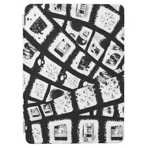 Abstract Film Strips Collage iPad Air Cover