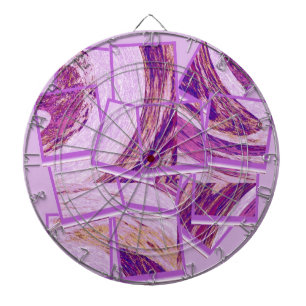 Abstract fine art painting 2 dartboard