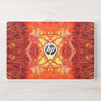 Abstract Fire HP Laptop Skin