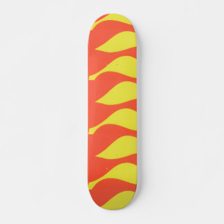 Abstract Fire Skateboard Deck