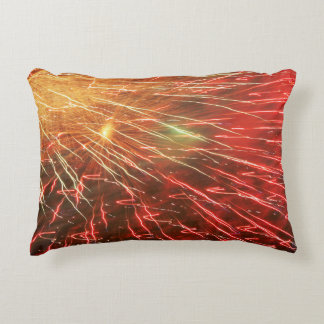 Abstract Fireworks Pillow
