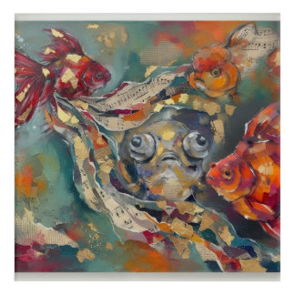 Abstract Fish Acrylic Print
