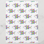 Abstract Fish Pattern (Front)