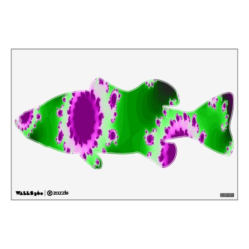 Abstract Fish Wall Sticker