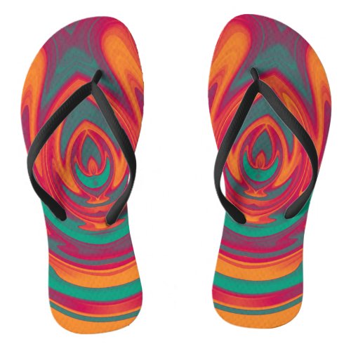 Abstract Flame 4 Flip Flops