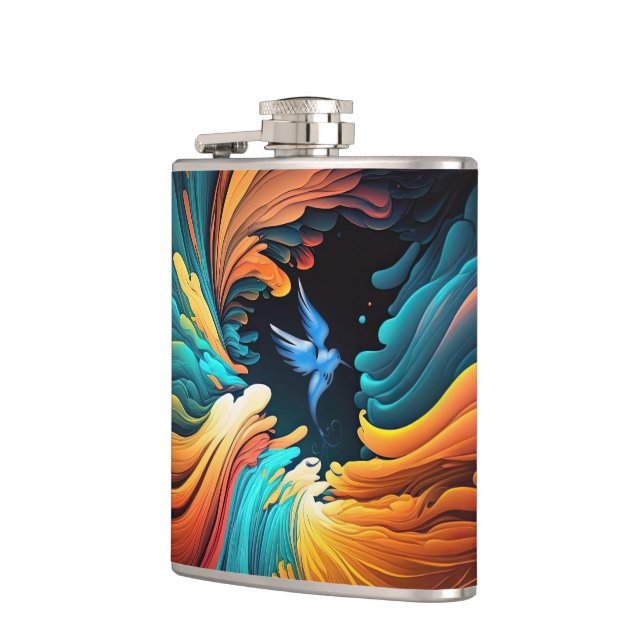 Abstract Flask (Left)