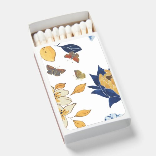 Abstract Flora Bookmark Matchbox Matchboxes