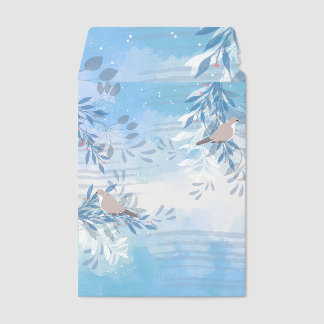 Abstract Floral Botanical Shipping Envelope Mailer