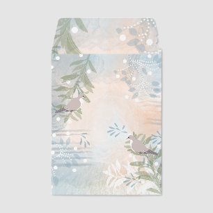 Abstract Floral Botanical Shipping Envelope Mailer