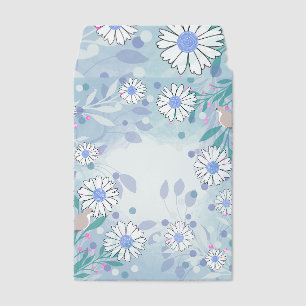Abstract Floral Botanical Shipping Envelope Mailer