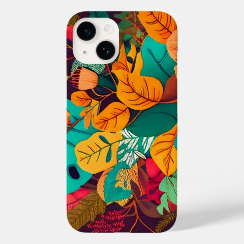 Abstract floral bouquet Case_Mate iPhone 14 case