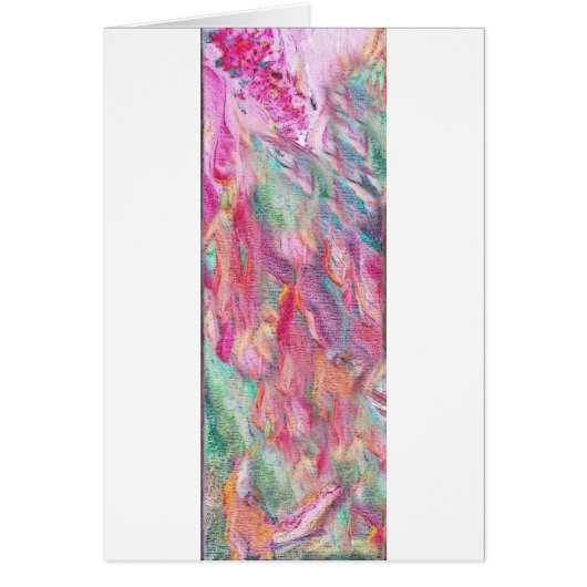 Abstract Floral Canvas Cards (Front)