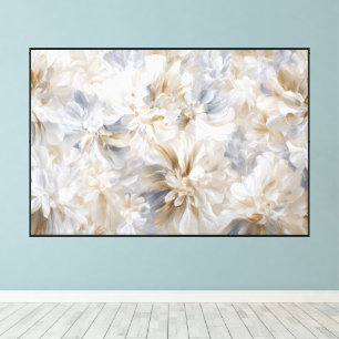 Abstract Floral Canvas Prints – Elegant Flower art