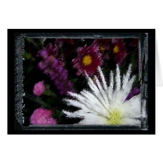 Abstract Floral Cards (Front Horizontal)