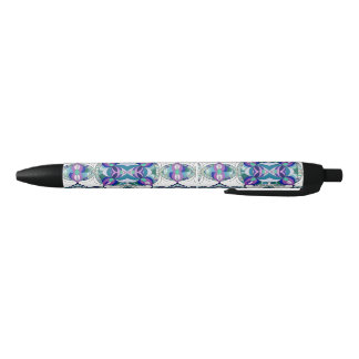 Abstract Floral Design on Pen