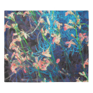 Abstract Floral Fantasy Duvet Cover