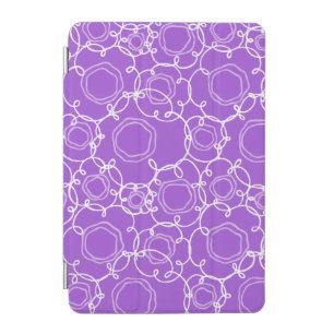 Abstract Floral Matrix (Purple) Fine Art iPad Mini Cover