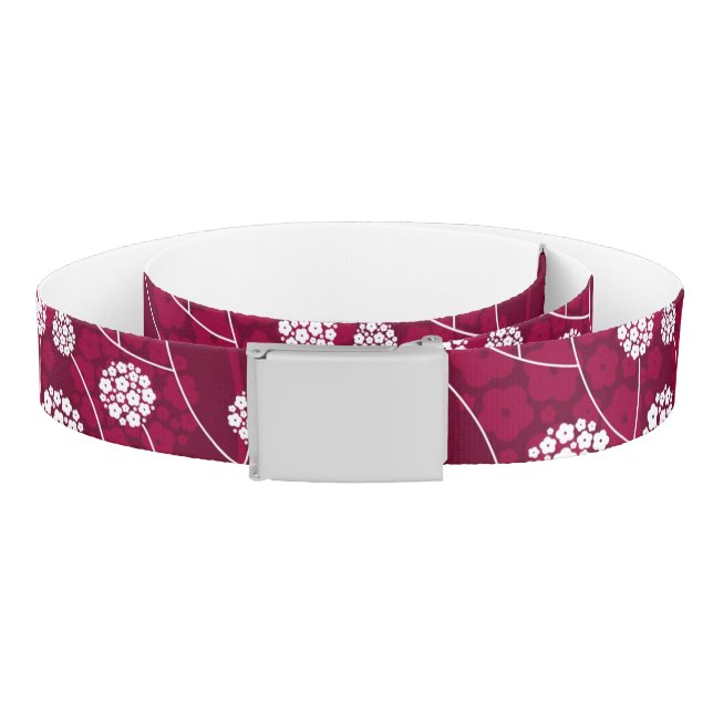 Abstract floral pattern belt (Coil)