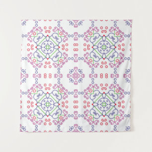 Abstract floral pattern designabstract, art, home tapestry