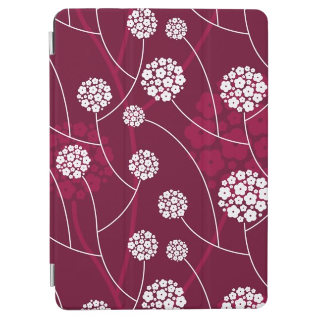 Abstract floral pattern iPad air cover (Front)
