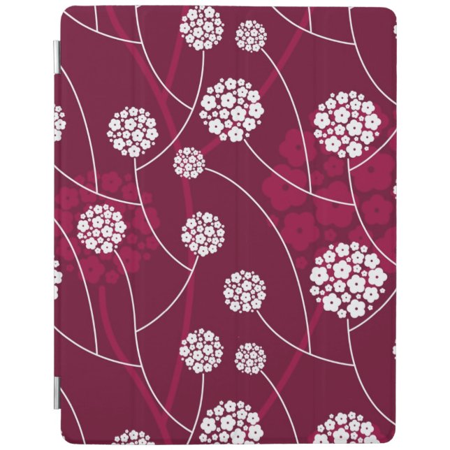 Abstract floral pattern iPad air cover (Front)