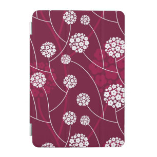 Abstract floral pattern iPad mini cover