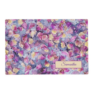 Abstract Floral Petal Placemat