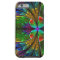 Abstract Floral Stained Glass Pattern