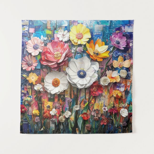 Abstract Floral Tapestry (Front)