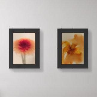 Abstract Floral Wall Art Set