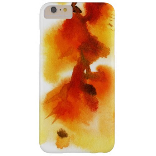 Abstract floral watercolor paintings 2 barely there iPhone 6 plus case