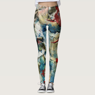 Abstract Flow Leggings