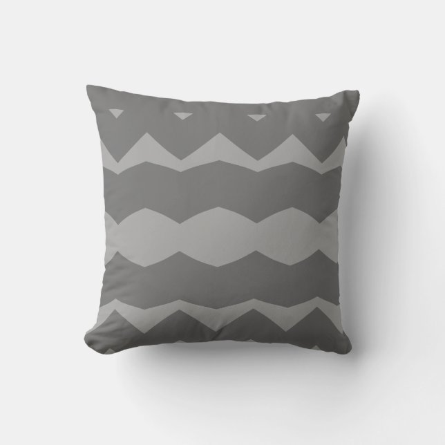 abstract flow throw pillow (Front)