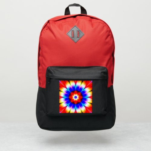 Abstract Flower Backpack