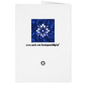 Abstract Flower Cards (Back)