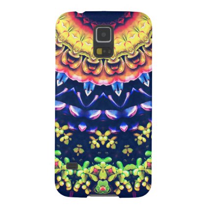 Abstract Flower Case For Galaxy S5